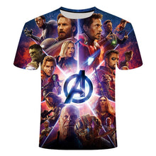 Load image into Gallery viewer, 2019 New design t shirt men/women marvel Avengers Endgame 3D print t-shirts MAN Short sleeve Harajuku style tshirt tops US SIZE