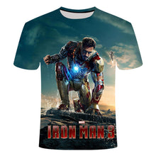 Load image into Gallery viewer, 2019 New design t shirt men/women marvel Avengers Endgame 3D print t-shirts MAN Short sleeve Harajuku style tshirt tops US SIZE