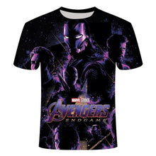 Load image into Gallery viewer, 2019New design t shirt men/women marvel Avengers Endgame 3D print t-shirts MAN Short sleeve Harajuku style tshirt tops Asia SIZE