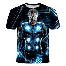 Load image into Gallery viewer, 2019New design t shirt men/women marvel Avengers Endgame 3D print t-shirts MAN Short sleeve Harajuku style tshirt tops Asia SIZE