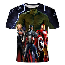 Load image into Gallery viewer, 2019New design t shirt men/women marvel Avengers Endgame 3D print t-shirts MAN Short sleeve Harajuku style tshirt tops Asia SIZE