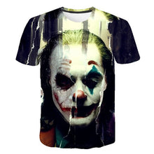 Load image into Gallery viewer, Customized DC Comic X Task Force Suicide Squad Clown Leto Suicide Team 3D Digital Patterns Printed T-shirt Short Sleeves for Men