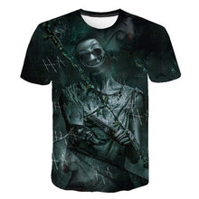 Load image into Gallery viewer, Customized DC Comic X Task Force Suicide Squad Clown Leto Suicide Team 3D Digital Patterns Printed T-shirt Short Sleeves for Men