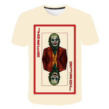 Load image into Gallery viewer, Customized DC Comic X Task Force Suicide Squad Clown Leto Suicide Team 3D Digital Patterns Printed T-shirt Short Sleeves for Men