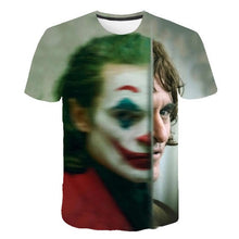Load image into Gallery viewer, Customized DC Comic X Task Force Suicide Squad Clown Leto Suicide Team 3D Digital Patterns Printed T-shirt Short Sleeves for Men