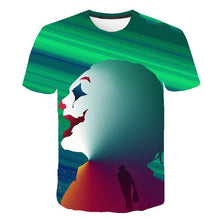 Load image into Gallery viewer, Customized DC Comic X Task Force Suicide Squad Clown Leto Suicide Team 3D Digital Patterns Printed T-shirt Short Sleeves for Men