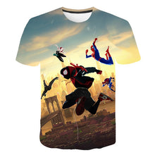 Load image into Gallery viewer, 2019 new 3D Super Hero Avengers Thor The Dark World Loki 3D Print T-shirt Top Tees Print Tshirt Short Sleeve O-Neck T shirt