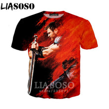 Load image into Gallery viewer, LIASOSO Summer New Men Women Sweatshirt 3D Print Movie Thor Loki T Shirt Fashion Short Sleeve Top Round Nneck Pullover B092-06