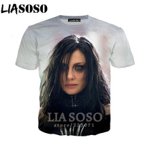 Load image into Gallery viewer, LIASOSO Summer New Men Women Sweatshirt 3D Print Movie Thor Loki T Shirt Fashion Short Sleeve Top Round Nneck Pullover B092-06