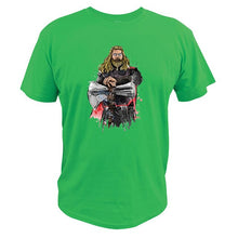 Load image into Gallery viewer, Thor T shirt Hammer Cool Superhero Tshirt 100% Cotton Fashionable Comics Avengers T-shirt EU Size