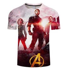 Load image into Gallery viewer, New Fashion Superhero Hulk Printed T-Shirt Men Women The Avengers Design Tee Shirt Homme Short Sleeve Summer Tee Tops