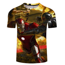 Load image into Gallery viewer, New Fashion Superhero Hulk Printed T-Shirt Men Women The Avengers Design Tee Shirt Homme Short Sleeve Summer Tee Tops