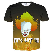 Load image into Gallery viewer, New half face Joker 3d t shirt