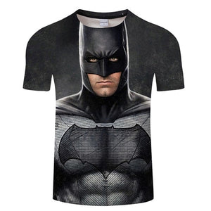 New Fashion Superman Batman Hulk Star Wars 3D T Shirt Summer Style Men Short Sleeve Casual T-shirt Superhero Top Tees Tshirt 6xl
