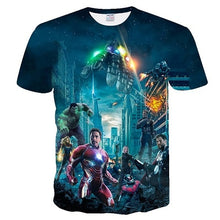 Load image into Gallery viewer, 2019 NEW Marvel Avengers 4 final t shirt 3d printing superhero America T shirt Cosplay T shirt men new summer fashion t shirt