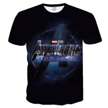 Load image into Gallery viewer, 2019 NEW Marvel Avengers 4 final t shirt 3d printing superhero America T shirt Cosplay T shirt men new summer fashion t shirt