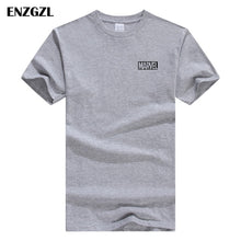 Load image into Gallery viewer, ENZGZL clothes summer T Shirts Mens MARVEL 100% COTTON Short sleeve Tshirt Tight Male T-shirt Round Neck XS S M L XL streetwear