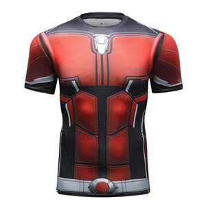 Thanos 3D Print T-Shirt Men Avengers 4 Endgame Compression Shirt 2019 Summer Cosplay Costume Iron Mens Long Sleeve Top Men