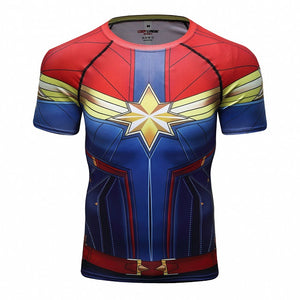 Thanos 3D Print T-Shirt Men Avengers 4 Endgame Compression Shirt 2019 Summer Cosplay Costume Iron Mens Long Sleeve Top Men