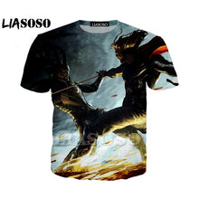 Load image into Gallery viewer, LIASOSO New Avengers Thor The Dark World Loki Men Women t-shirt hip hop 3D print streetwear Harajuku Shirts Funny Tshirt As33