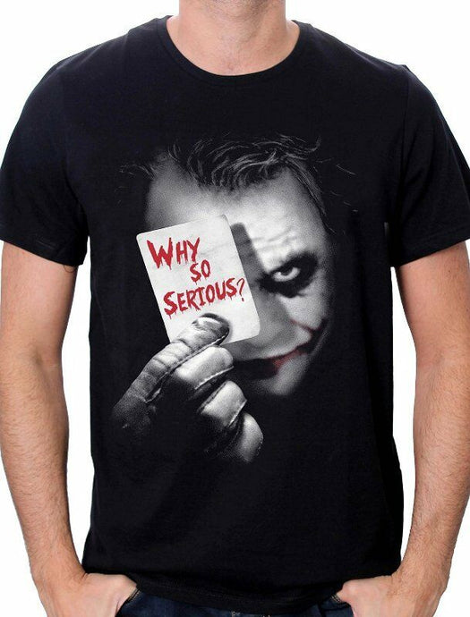 T-Shirt Batman Dark Knight Joker Why So Serious? men's sweater official DC
